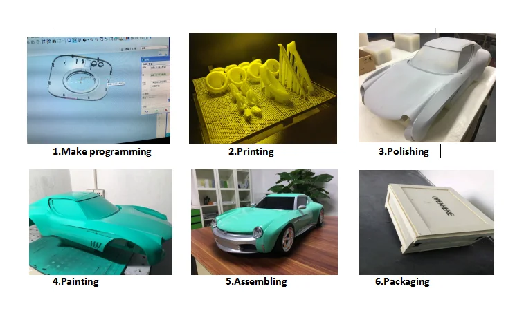 High precision sla 3d printing service and 3d model rapid prototypes factory maker