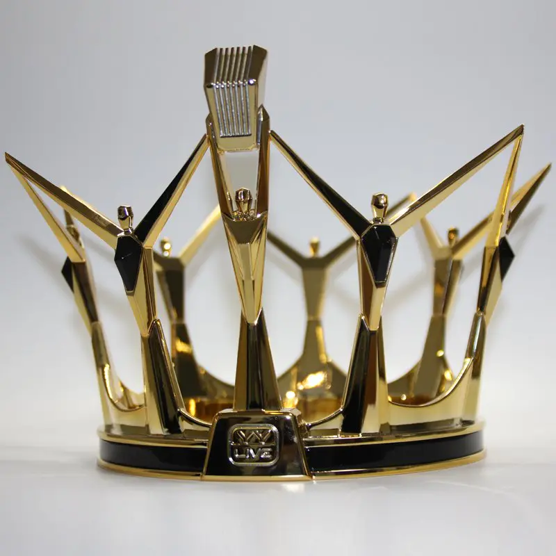 SLA 3D Printing Service Electroplating Plastic YY imperial crown prototype
