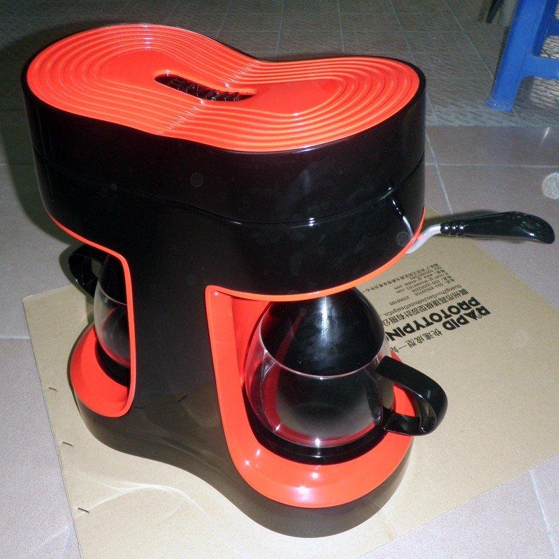 3D household Plastic prototyping Coffee machine