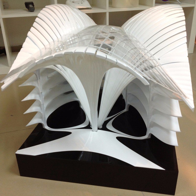 High Accuracy Advance 3D rapid prototyping Famous building model