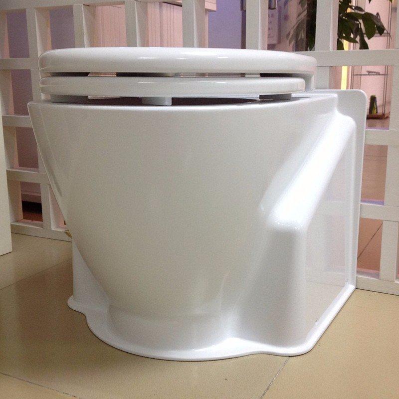 Qualified metal and plastic toilet model cnc machining service
