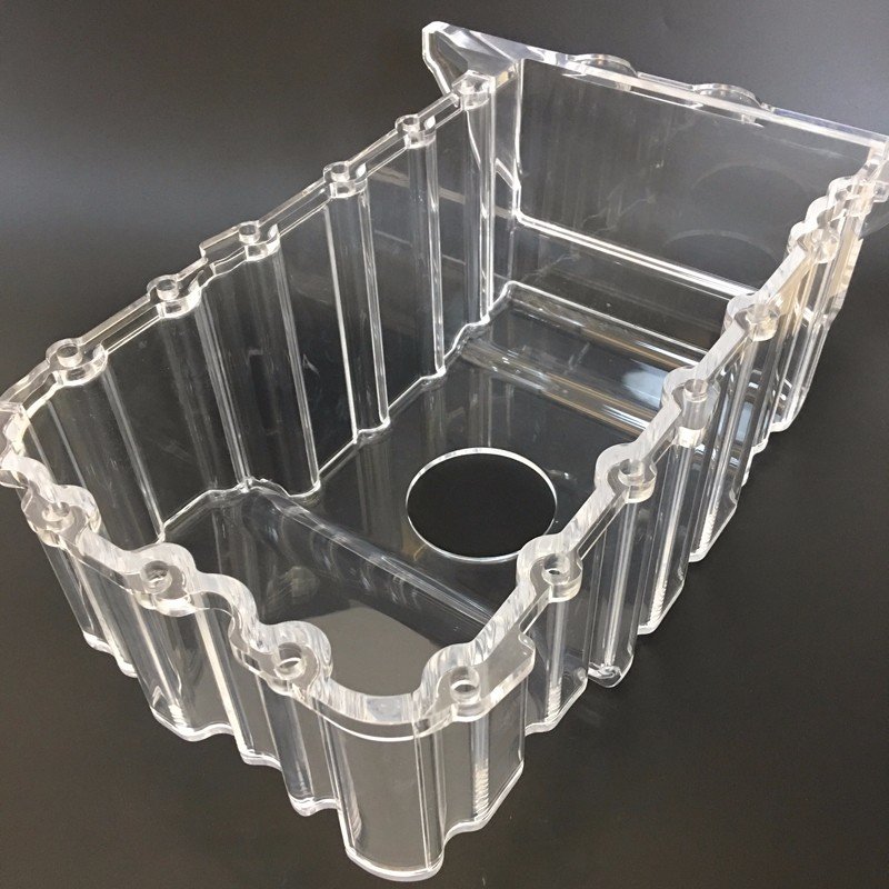 Gaojie Model  CNC Machining High Polished Large transparent Acrylic factory supplier Transparent Prototypes image35