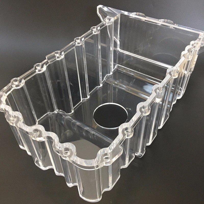 CNC Machining High Polished Large transparent Acrylic factory supplier