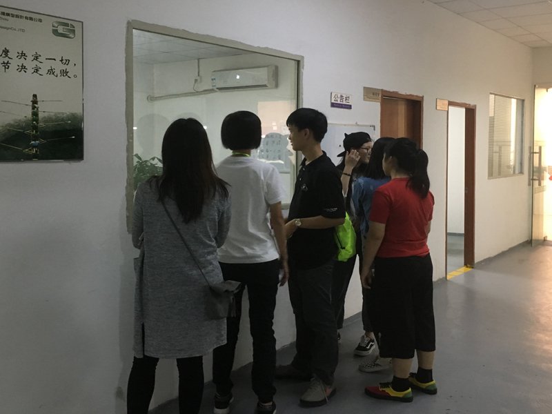 June 2017 Hongkong Taishan chamber of Commerce, school teachers and students to visit the factory