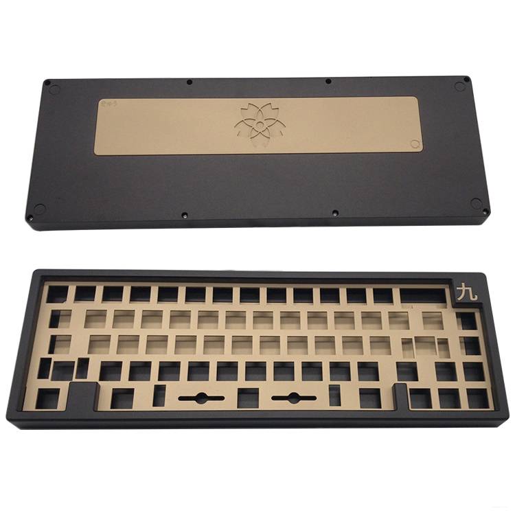 65% 75 kyuu keyboard aluminum case custom cnc