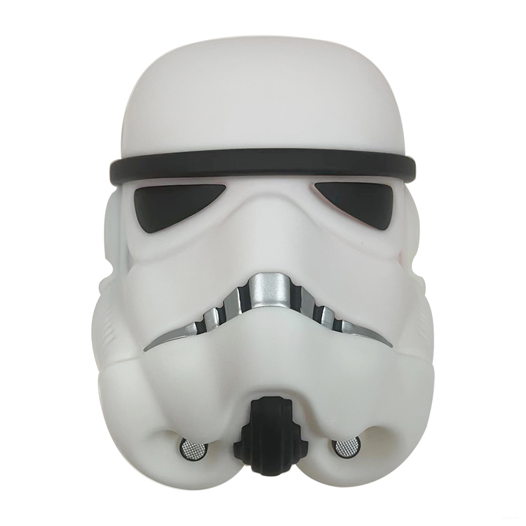 Custom SLA 3D Printing Stormtrooper Star Wars Mask 3D Resin Printing Rapid Prototype Service
