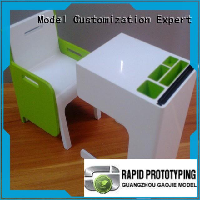 Quality Gaojie Model Brand plastic prototype service delivery building