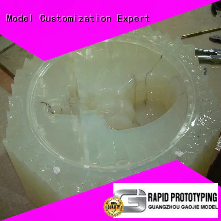 Gaojie Model prototype vacuum casting process in rapid prototyping design for commercial