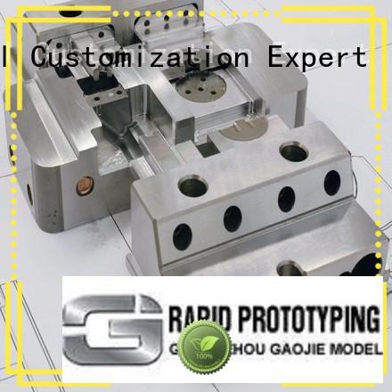 models Custom aluminum Metal Prototypes milling Gaojie Model