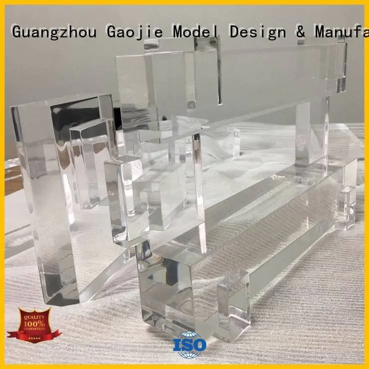OEM 3d print transparent plastic bottles industrial crafts Transparent Prototypes