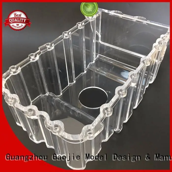 3d print transparent plastic precision seasoning model Gaojie Model