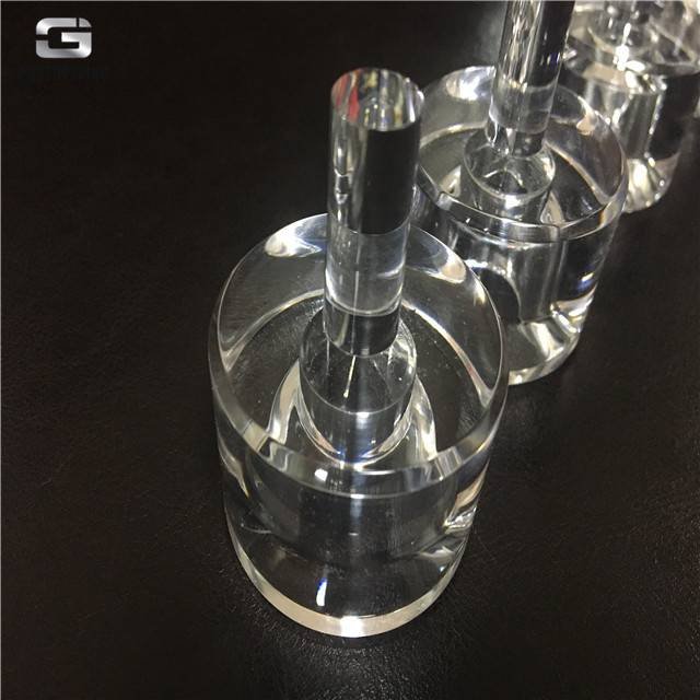 fully transparent pmma plastic china cnc machining service