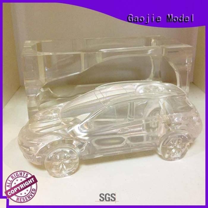 3d print transparent plastic glass Transparent Prototypes car Gaojie Model