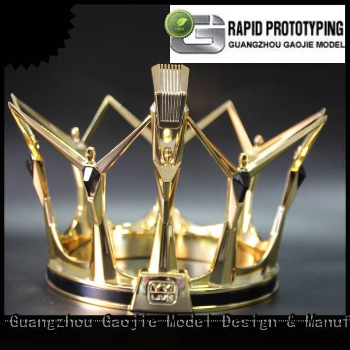 Quality 3d printing prototype service Gaojie Model Brand electroplating 3d printing companies
