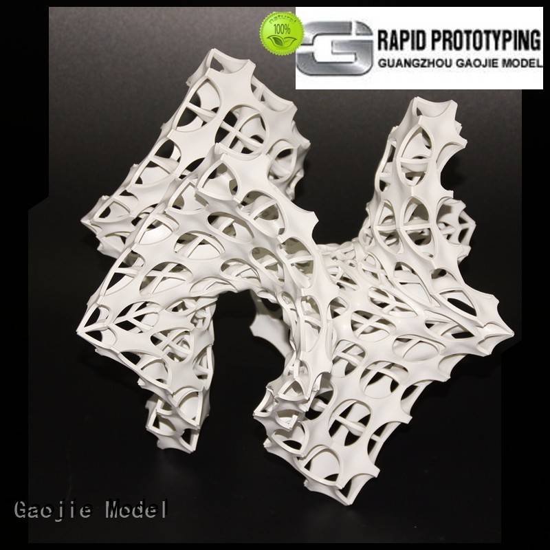 3d printing prototype service electroplated sla colored banfa Gaojie Model