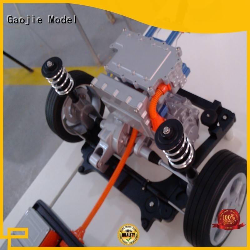 Gaojie Model cnc plastic machining abs genuine painted solutio