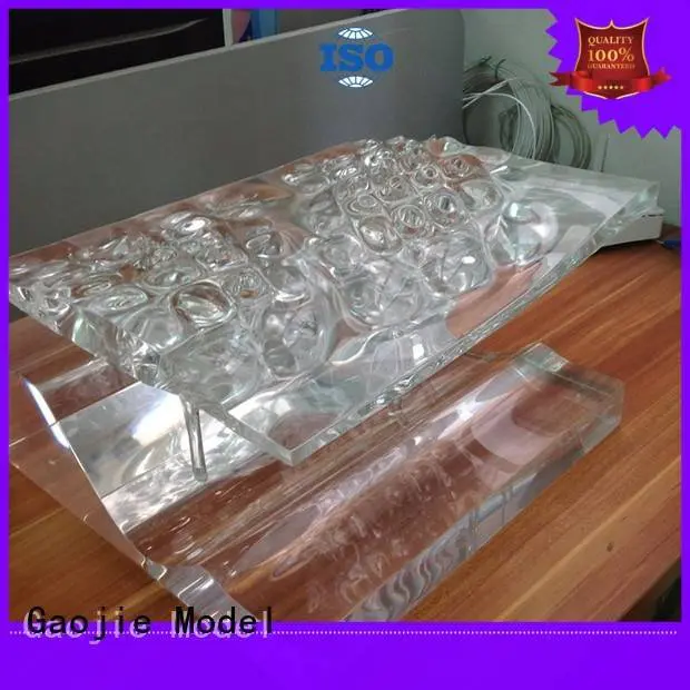 Gaojie Model Brand cad qualified Transparent Prototypes machined arts