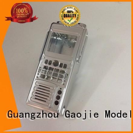 Gaojie Model Brand spare structure walkie Metal Prototypes manufacture