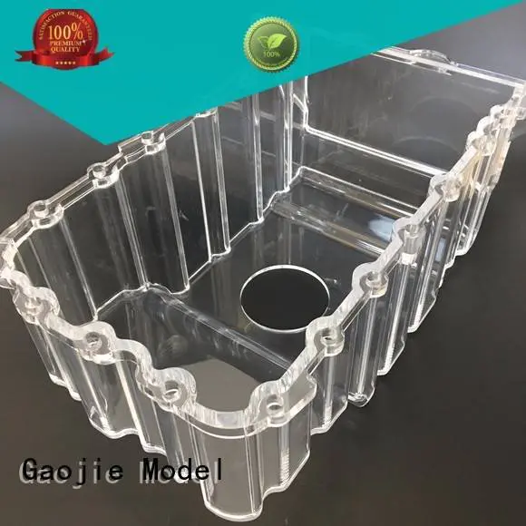 Hot 3d print transparent plastic plastic Transparent Prototypes cnc Gaojie Model