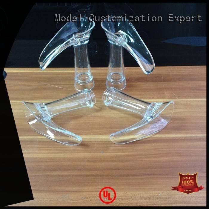 Gaojie Model Brand spare rapid crystal 3d print transparent plastic