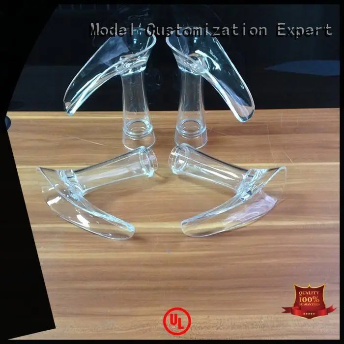 Gaojie Model Brand spare rapid crystal 3d print transparent plastic