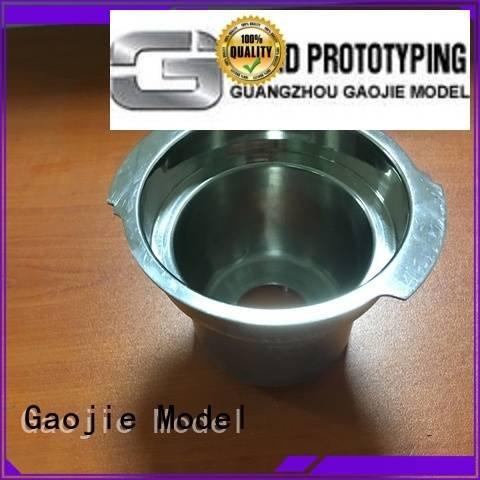 Gaojie Model Metal Prototypes plastic fork polished products