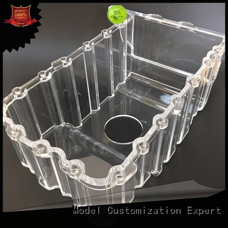 Hot 3d print transparent plastic quality cases machining Gaojie Model Brand