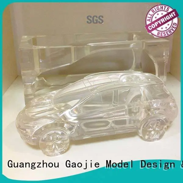 machining building Transparent Prototypes pump Gaojie Model
