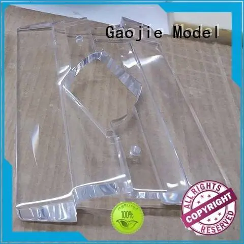 3d print transparent plastic high Gaojie Model Brand Transparent Prototypes