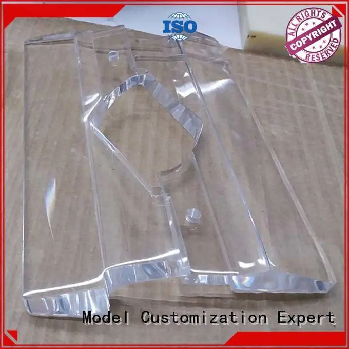 3d print transparent plastic machining crafts Gaojie Model Brand