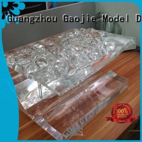 Gaojie Model 3d print transparent plastic large personalized transparent competitive