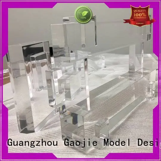 Gaojie Model Brand precision pump 3d print transparent plastic competitive abs
