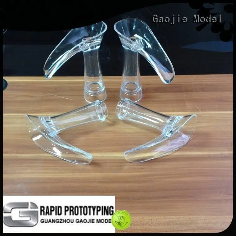 Gaojie Model 3d print transparent plastic model car modeling
