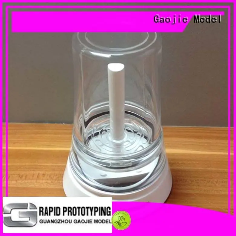 3d print transparent plastic model small Gaojie Model Brand Transparent Prototypes