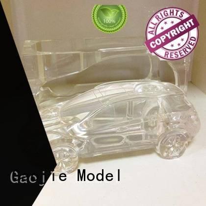 3d print transparent plastic custom glass Transparent Prototypes Gaojie Model Brand