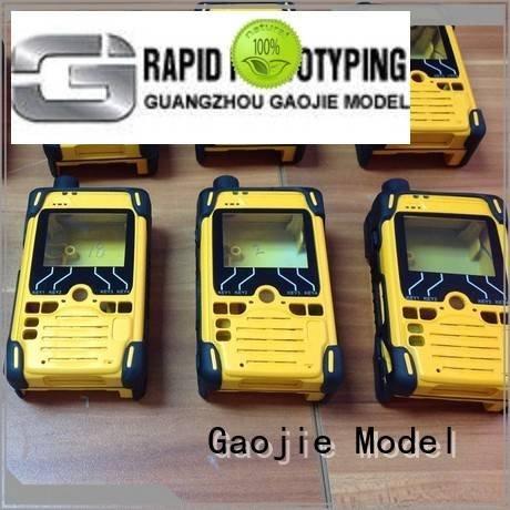 Gaojie Model Brand customized rapid prototyping companies parts rubber