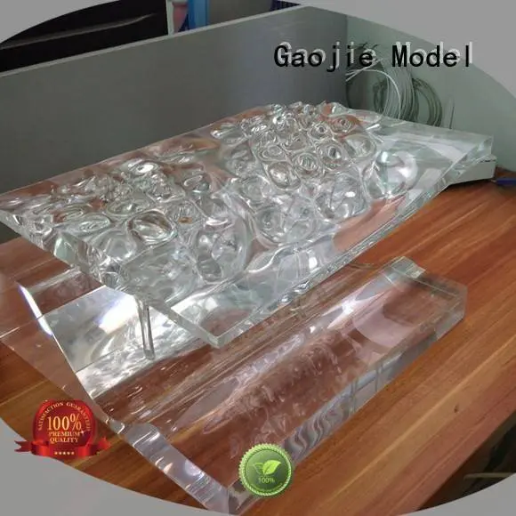 Gaojie Model Brand machining cases Transparent Prototypes precision parts