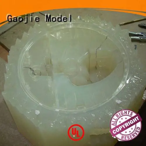 Gaojie Model vacuum casting pc plastic circuit transparent