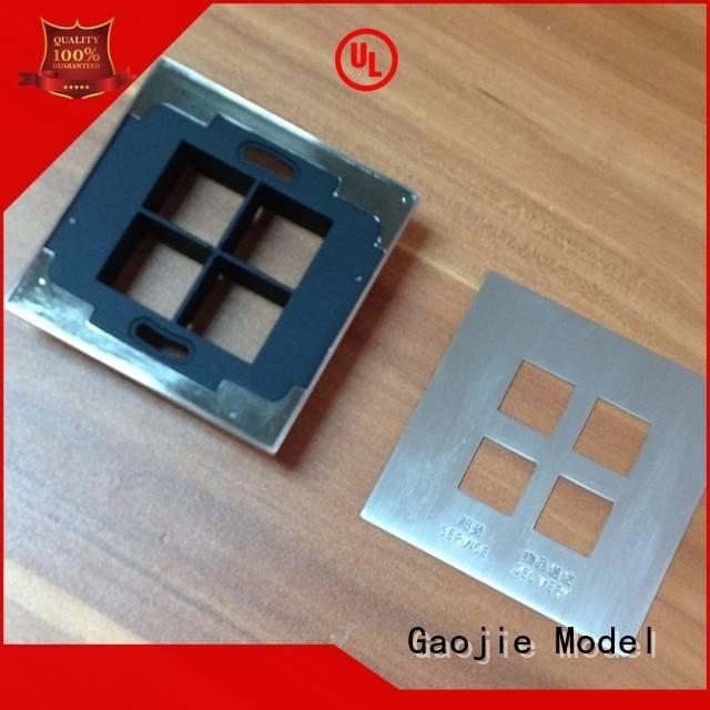 crafts milling Metal Prototypes chrome Gaojie Model
