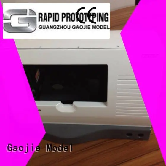 cnc plastic machining inspection painted greenlatrine Gaojie Model